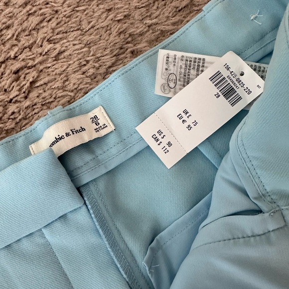 Blue Abercrombie trousers. Never worn - Picture 1 of 2